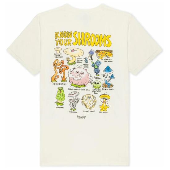 Ripndip Ανδρική κοντομάνικη μπλούζα Know Ur Shrooms Tee